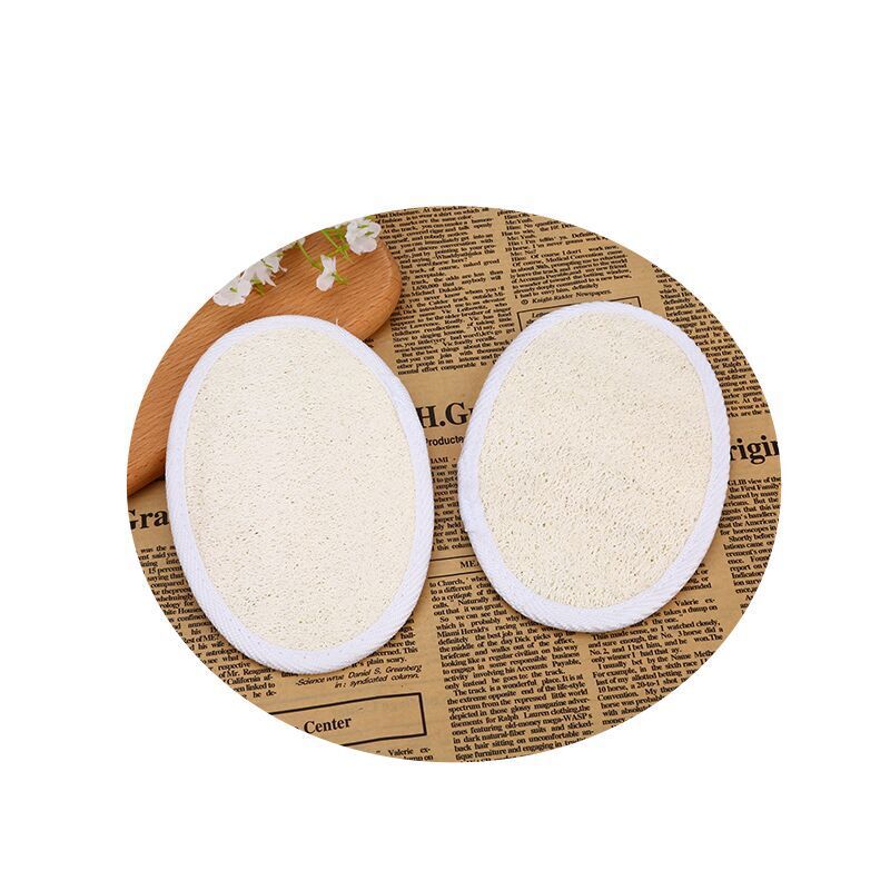 Kitchen Dish Towel Scouring Pad Loofah Brush Pot Cleaning Oil Removing Solid Color Rag Whole Loofah