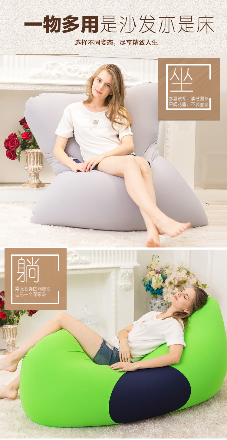 Weisi lazy sofa big bone stretch series home poly dragon particles high-end furniture quality