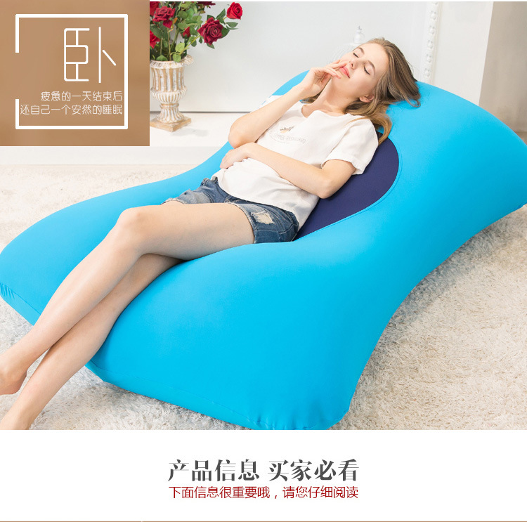 Weisi lazy sofa big bone stretch series home poly dragon particles high-end furniture quality