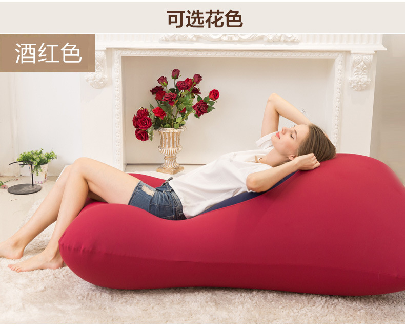 Weisi lazy sofa big bone stretch series home poly dragon particles high-end furniture quality