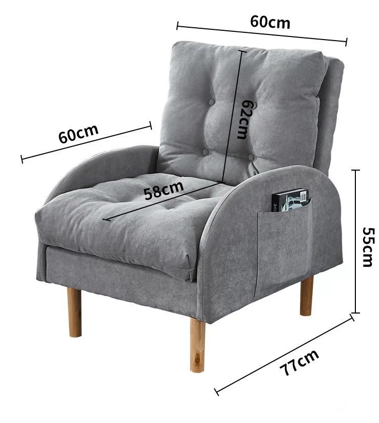 Lazy Sofa Tatami Small Apartment Simple Modern Economical Small Sofa Single Leisure Folding Balcony Recliner Lazy Sofa Tatami Small Apartment Simple Modern Economical Small Sofa Single Leisure Folding Balcony Recliner