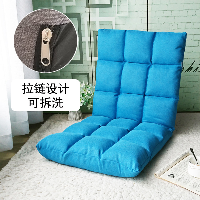 Foreign Trade Lazy Sofa Bed Armchair Folding Chair Lazy Bone Chair Leisure Sofa Single Lunch Break Recliner Generation
