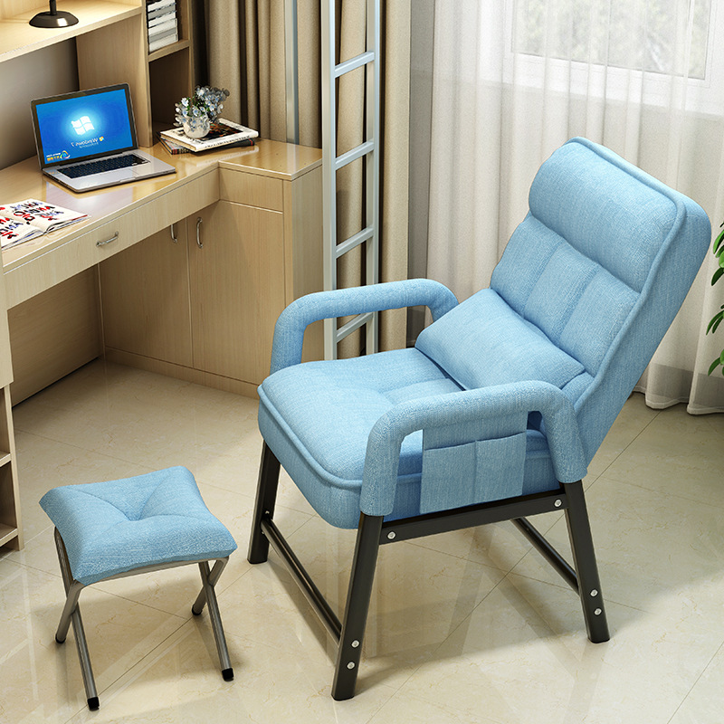 Lazy Sofa Computer Chair Bedroom Deck Chair Single-Seat Lazy Sofa