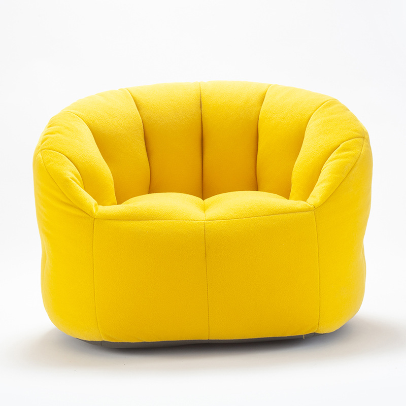 Single Fabric Lazy Sofa Children&#039;s Candy Color Cute Leisure Furniture Couch Lazy Sofa