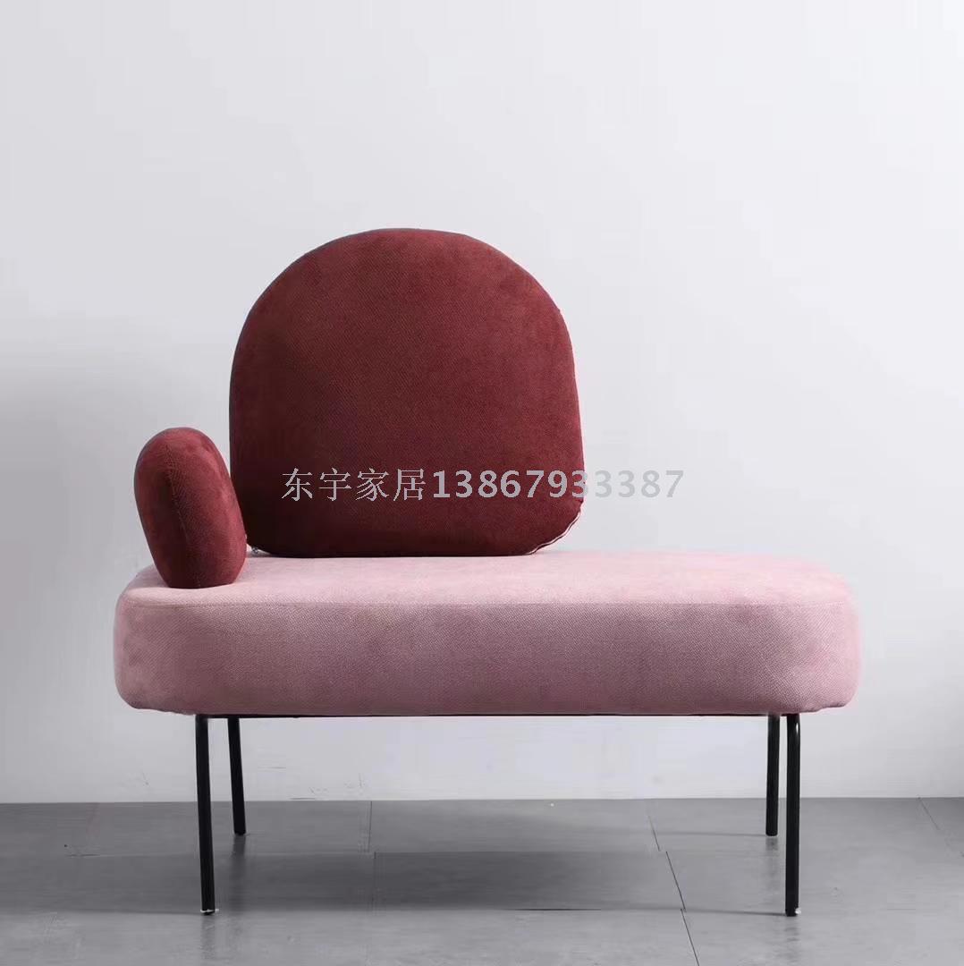 Light Luxury Lazy Sofa Small Apartment Modern Simple Creative Fabric Bedroom Sofa Nordic Balcony Sofa Light Luxury Lazy Sofa Small Apartment Modern Simple Creative Fabric Bedroom Sofa Nordic Balcony Sofa