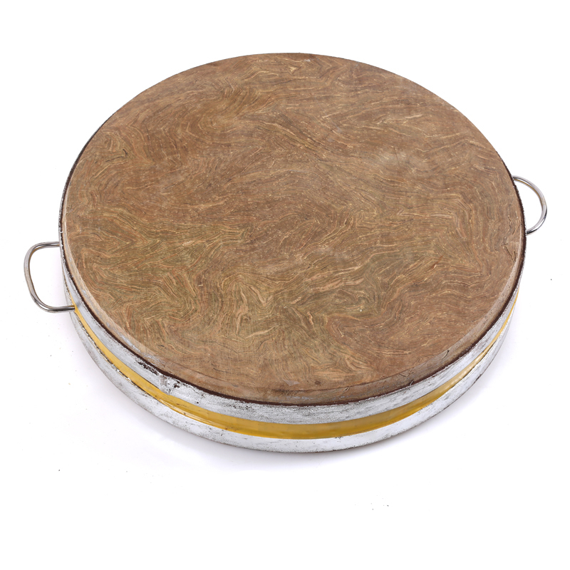 Thickened circular bamboo green chopping board for chopping ipads