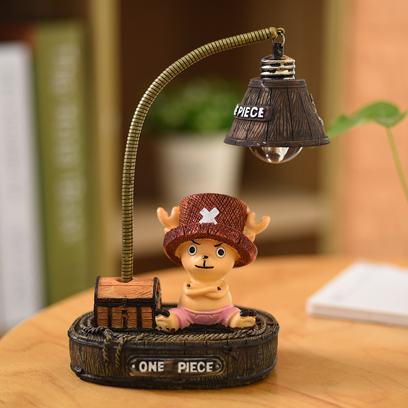 Imported arts and crafts Japanese Style Groceries Small Night Lamp Hand-Made Student Gift Doll Resin Craft Ornament