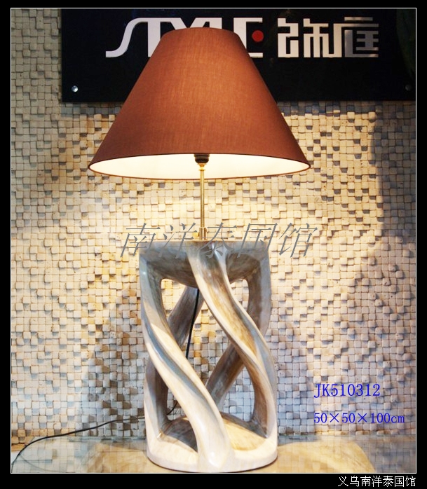 Deng log lamps imported arts and crafts ornaments