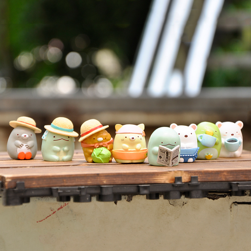Corner Creature Japanese Anime Cute Cartoon Doll Corner Jun Little Doll DesktopImported arts and crafts