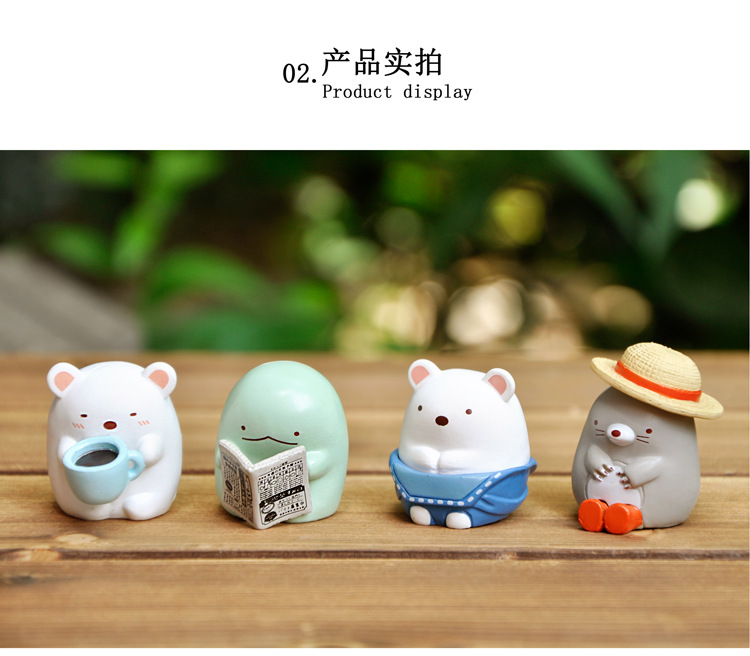 Corner Creature Japanese Anime Cute Cartoon Doll Corner Jun Little Doll DesktopImported arts and crafts