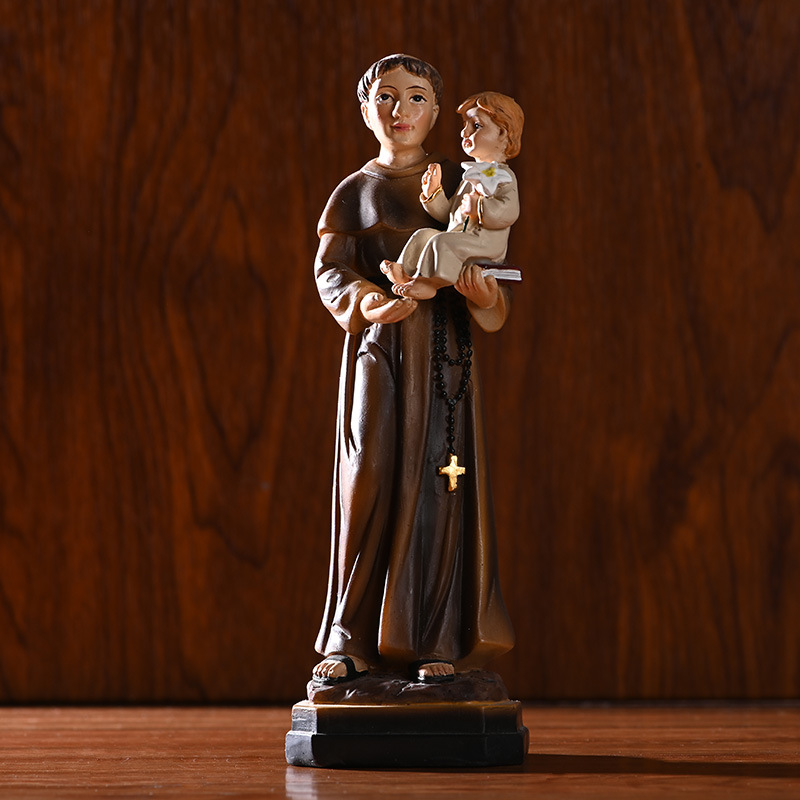 Manufacturers direct church Christian resin arts and crafts father hand in Christ child craft creative gifts