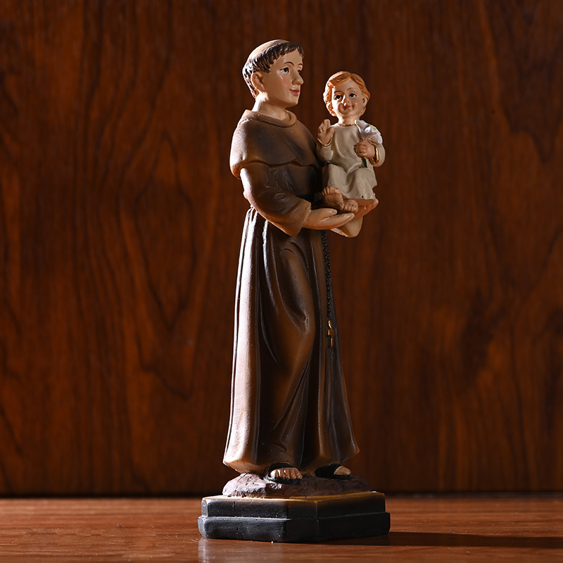 Manufacturers direct church Christian resin arts and crafts father hand in Christ child craft creative gifts