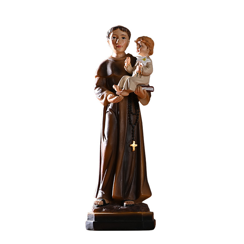 Manufacturers direct church Christian resin arts and crafts father hand in Christ child craft creative gifts