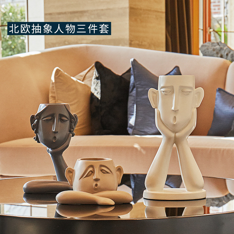 Factory Direct Sales Furnishing Soft Decoration Package Nordic Style Living Room Personalized Imported arts and crafts