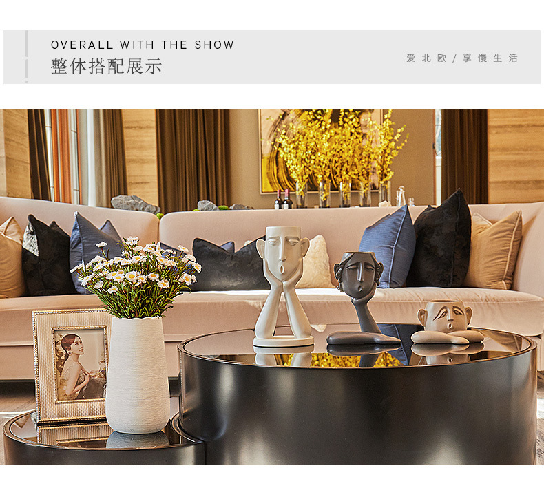 Factory Direct Sales Furnishing Soft Decoration Package Nordic Style Living Room Personalized Imported arts and crafts Factory Direct Sales Furnishing Soft Decoration Package Nordic Style Living Room Personalized Imported arts and crafts