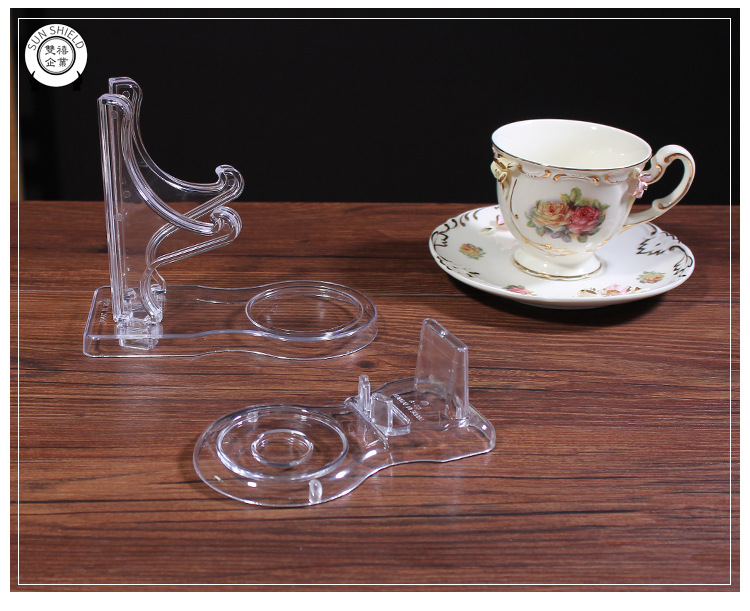 Exhibition Gift Display Rack Coffee Cup Holder Paper Cup Storage Rack Coffee Tea Shop Imported arts and crafts