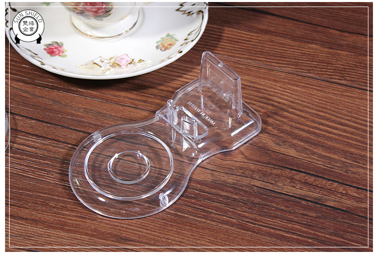 Exhibition Gift Display Rack Coffee Cup Holder Paper Cup Storage Rack Coffee Tea Shop Imported arts and crafts