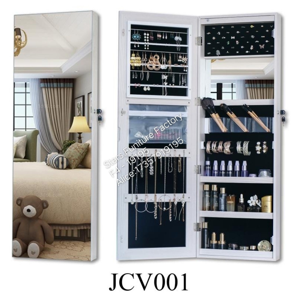 Luxury Smart Simple Style Home Hidden Exquisite Full-Length Mirror Dressing Mirror Storage Cabinet Cosmetic Mirror Women