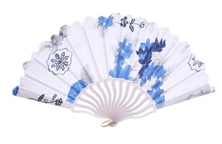 Japanese Dance Pp Plastic Printing Fan Hand Grinding Chinese Style Imported arts and crafts Japanese Dance Pp Plastic Printing Fan Hand Grinding Chinese Style Imported arts and crafts