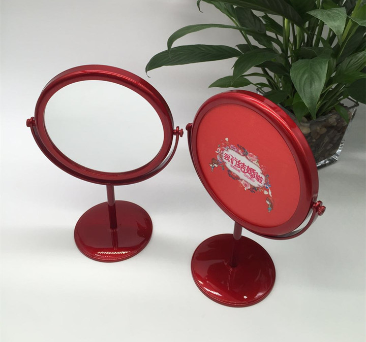 Wedding wedding makeup mirror bride red Chinese style dowry mirror table dressing mirror wedding room decoration mirror
