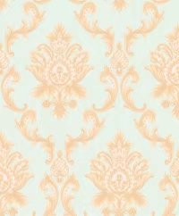 Wallpaper from the background wall of European Damascus 3D wall relief living room bedroom