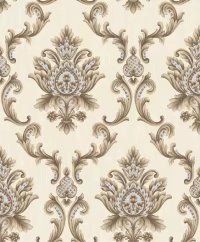 Wallpaper from the background wall of European Damascus 3D wall relief living room bedroom