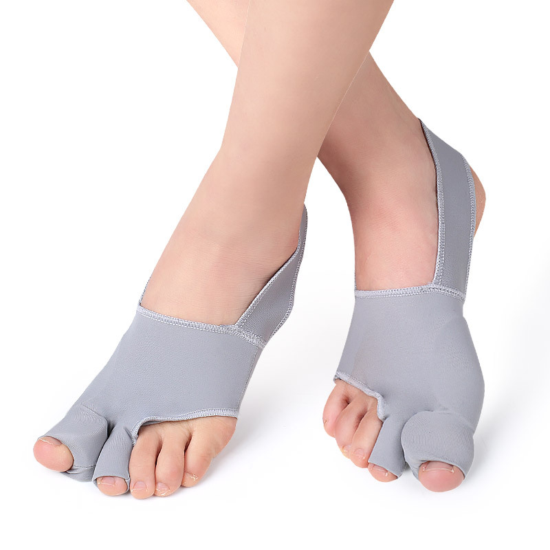 New Double Toe Foot Protector Thumb Valgus Orthosis Toe Separator Big Foot Bone Orthotics Band Toe Separator Daily Use