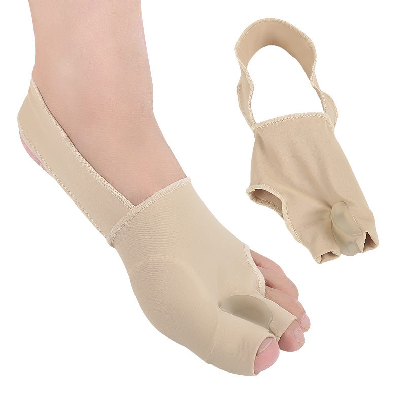 New Double Toe Foot Protector Thumb Valgus Orthosis Toe Separator Big Foot Bone Orthotics Band Toe Separator Daily Use