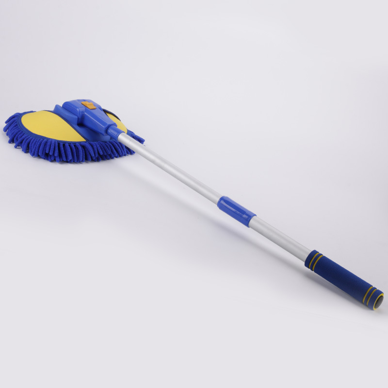 Car Supplies Car Wash Mop Long Handle Telescopic Soft Bristles Cleaning Brush Multifunctional Car Wash Brush Foam Brush