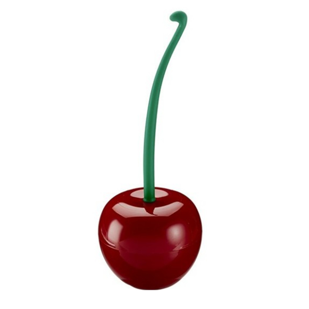 Long Handle Soft Bristles Toilet Brush Cherry Toilet Brush Daily Necessities Popular Creative Toilet brush