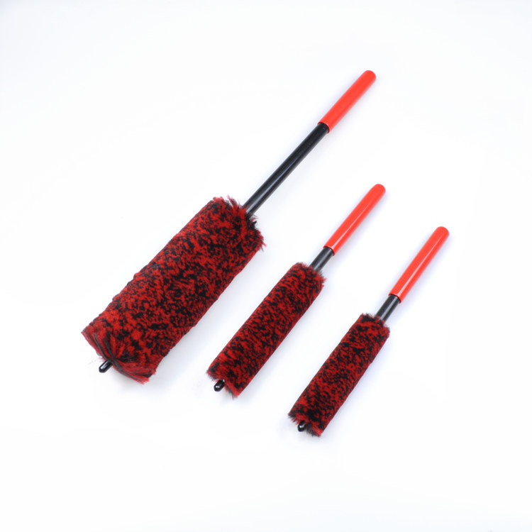 Car Wheel Hub Cleaning Brush Rim Cleaning Brush Microfiber Soft Car Wash Brush