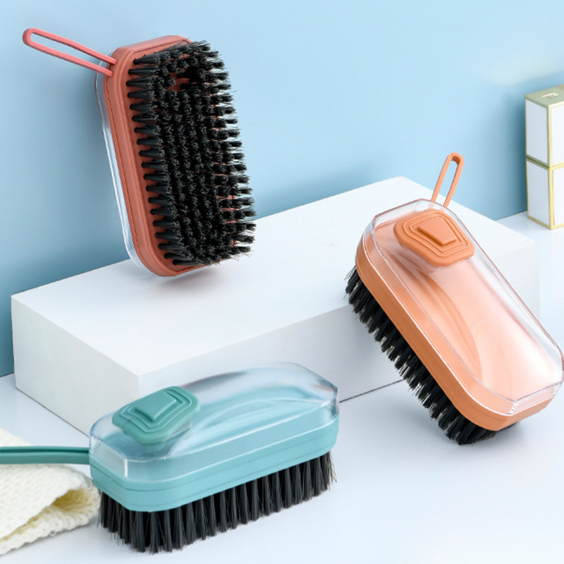 clean brush Artifact Cleaning Brush Multifunctional Plastic Brush Clothes Shoes Household Soft Brush Wholesale