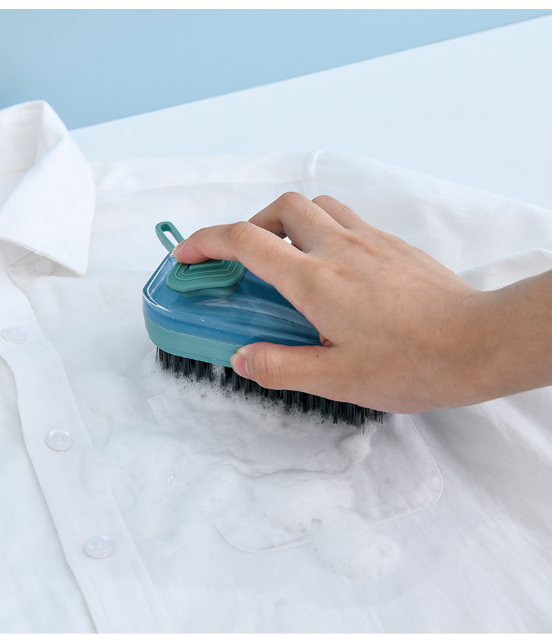 clean brush Artifact Cleaning Brush Multifunctional Plastic Brush Clothes Shoes Household Soft Brush Wholesale