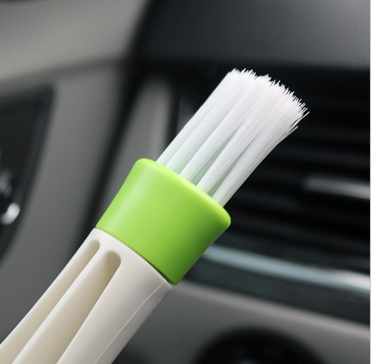 Air Conditioning Brush Air Outlet Brush Broom Interior Instrument Panel Cleaning Brush Soft Hair Angel Brush