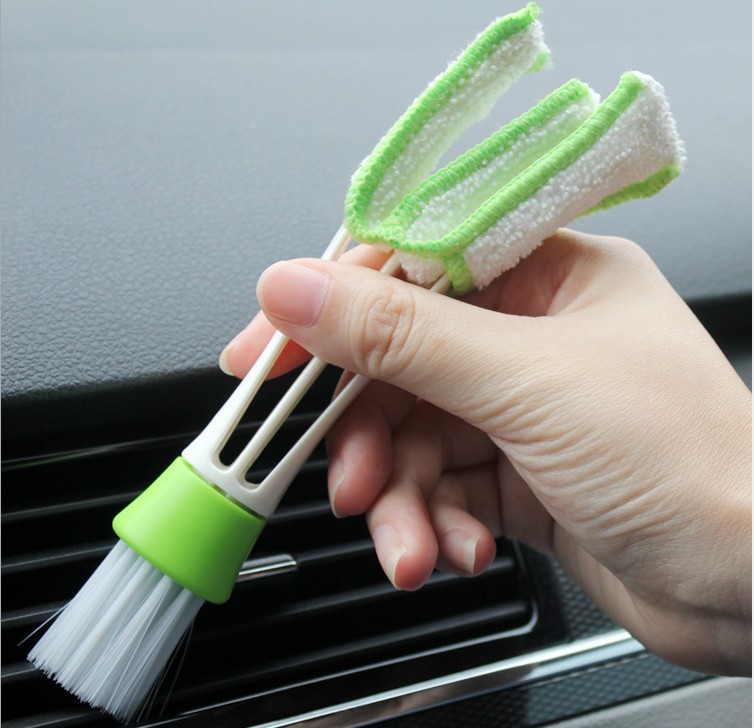 Air Conditioning Brush Air Outlet Brush Broom Interior Instrument Panel Cleaning Brush Soft Hair Angel Brush