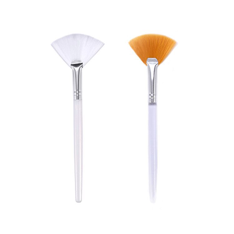 CrossBorder Brush Beauty Facial Treatment Brush FanShaped DIY Beauty Salon Makeup Tools Facial Mask Skin Care Soft Brush