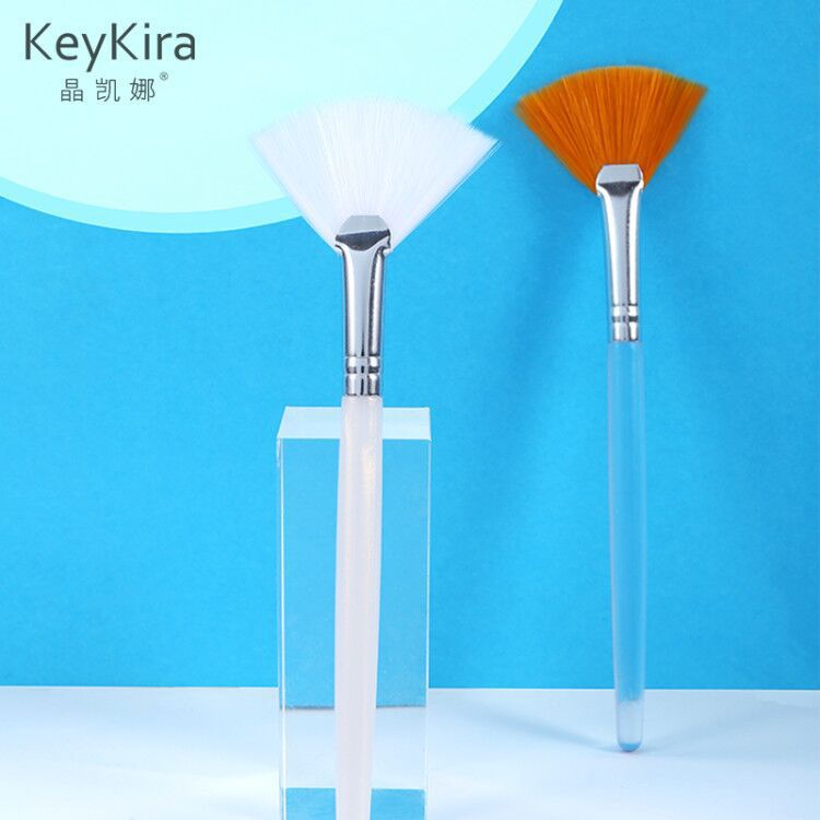 CrossBorder Brush Beauty Facial Treatment Brush FanShaped DIY Beauty Salon Makeup Tools Facial Mask Skin Care Soft Brush