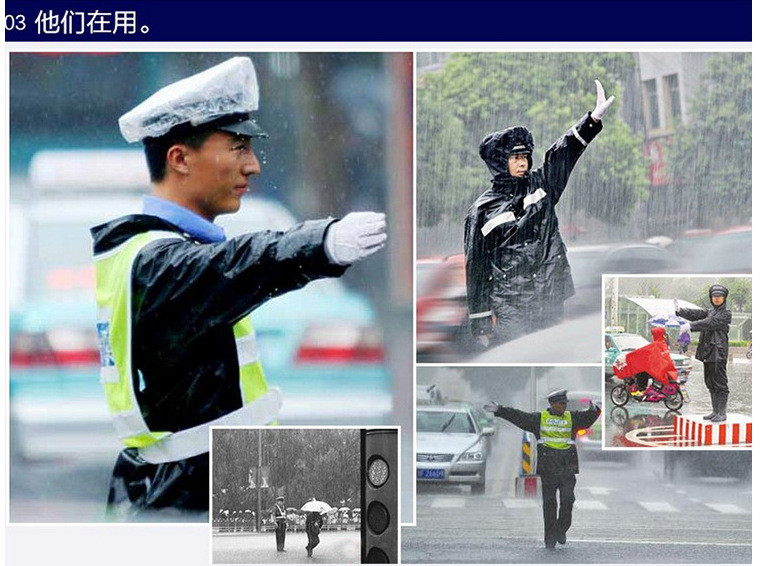 Creative new style PVC traffic safety reflective adult raincoat suit yiwu manufacturer customized wholesale
