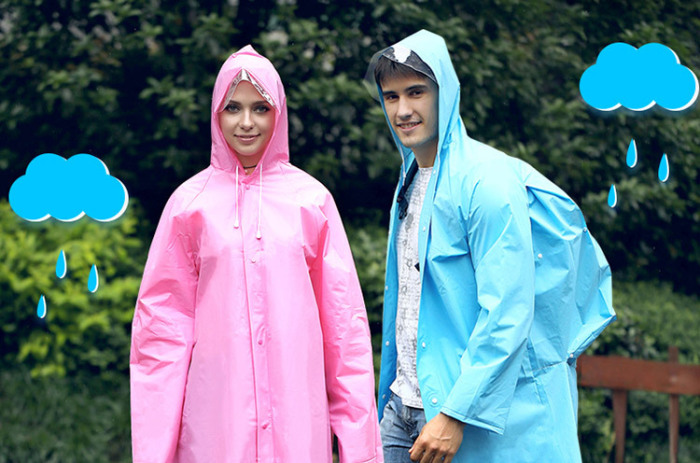 The explosion of adult travel light solid backpack thickened raincoat raincoat EVA fashion Yuyi The explosion of adult travel light solid backpack thickened raincoat raincoat EVA fashion Yuyi