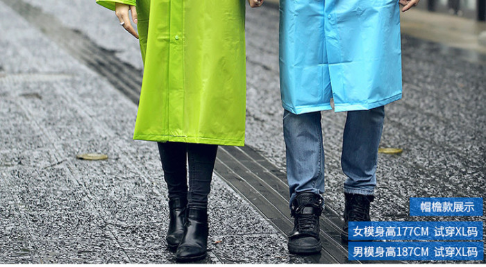 The explosion of adult travel light solid backpack thickened raincoat raincoat EVA fashion Yuyi The explosion of adult travel light solid backpack thickened raincoat raincoat EVA fashion Yuyi