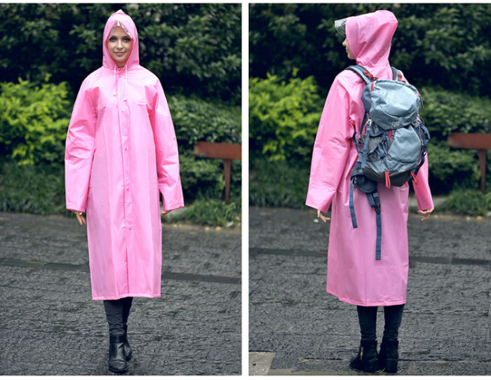 The explosion of adult travel light solid backpack thickened raincoat raincoat EVA fashion Yuyi The explosion of adult travel light solid backpack thickened raincoat raincoat EVA fashion Yuyi
