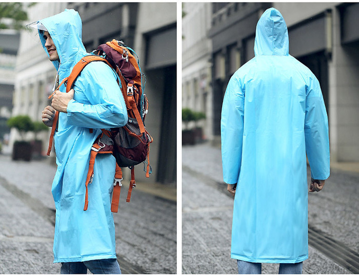 The explosion of adult travel light solid backpack thickened raincoat raincoat EVA fashion Yuyi The explosion of adult travel light solid backpack thickened raincoat raincoat EVA fashion Yuyi