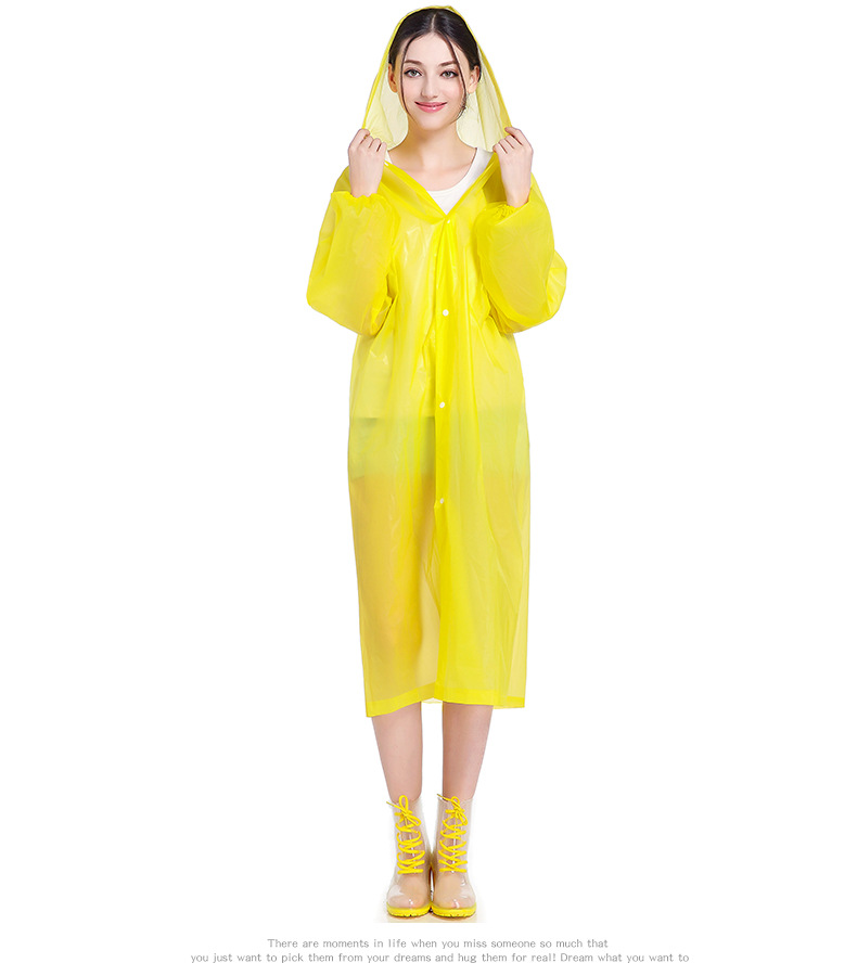 Foreign Trade Manufacturer 2021 New Non-Disposable Eva PEVA Travel Raincoat Foreign Trade Manufacturer 2021 New Non-Disposable Eva PEVA Travel Raincoat
