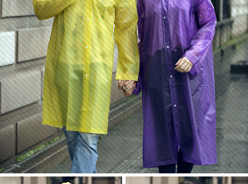 Portable adult non-disposable raincoat EVA environmental fashion raincoat travel outdoor yiwu raincoat wholesale Portable adult non-disposable raincoat EVA environmental fashion raincoat travel outdoor yiwu raincoat wholesale