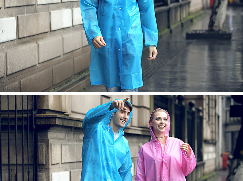 Portable adult non-disposable raincoat EVA environmental fashion raincoat travel outdoor yiwu raincoat wholesale Portable adult non-disposable raincoat EVA environmental fashion raincoat travel outdoor yiwu raincoat wholesale