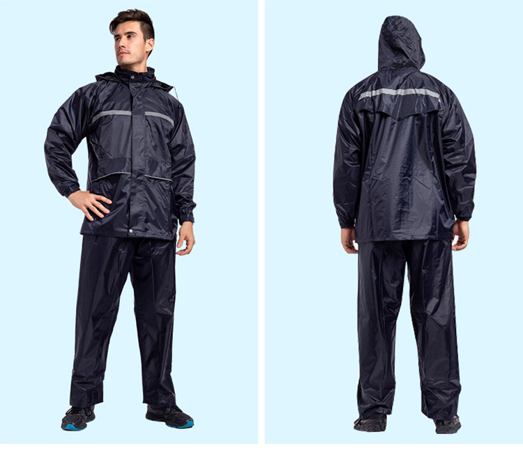 Adult double suit raincoat outdoor job cycling fishing rescue rain commuting raincoat