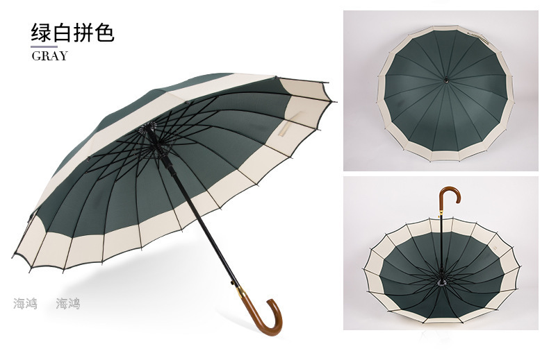 Umbrella 65cm 16K Edge Umbrella Oversized Double Umbrella Sun Umbrella Advertising Umbrella Factory Direct Sales