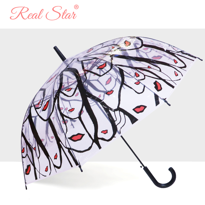 RST913A British birdcage umbrella long handle transparent umbrella Umbrella Tree umbrella art umbrella umbrella