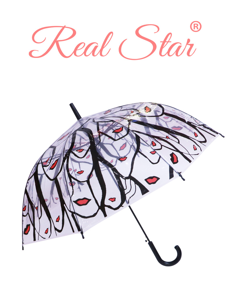 RST913A British birdcage umbrella long handle transparent umbrella Umbrella Tree umbrella art umbrella umbrella