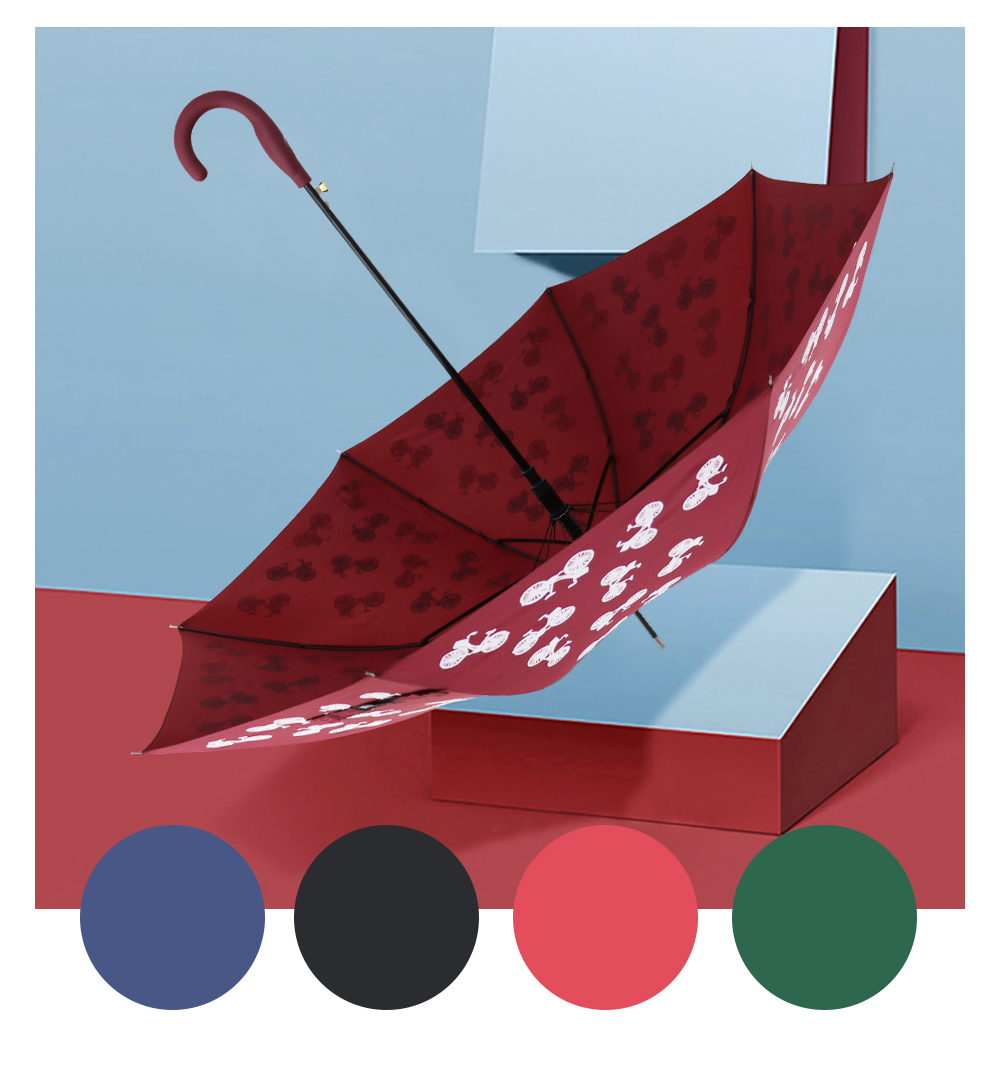 1808 encounter water color umbrella creative long handle umbrella foreign trade umbrella sun umbrella wholesale
